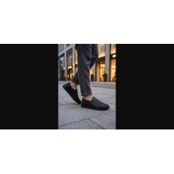 Мокасини чоловічі Where Uwear чорні