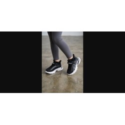 Кросівки дитячі Fashion чорні високі для дівчаток